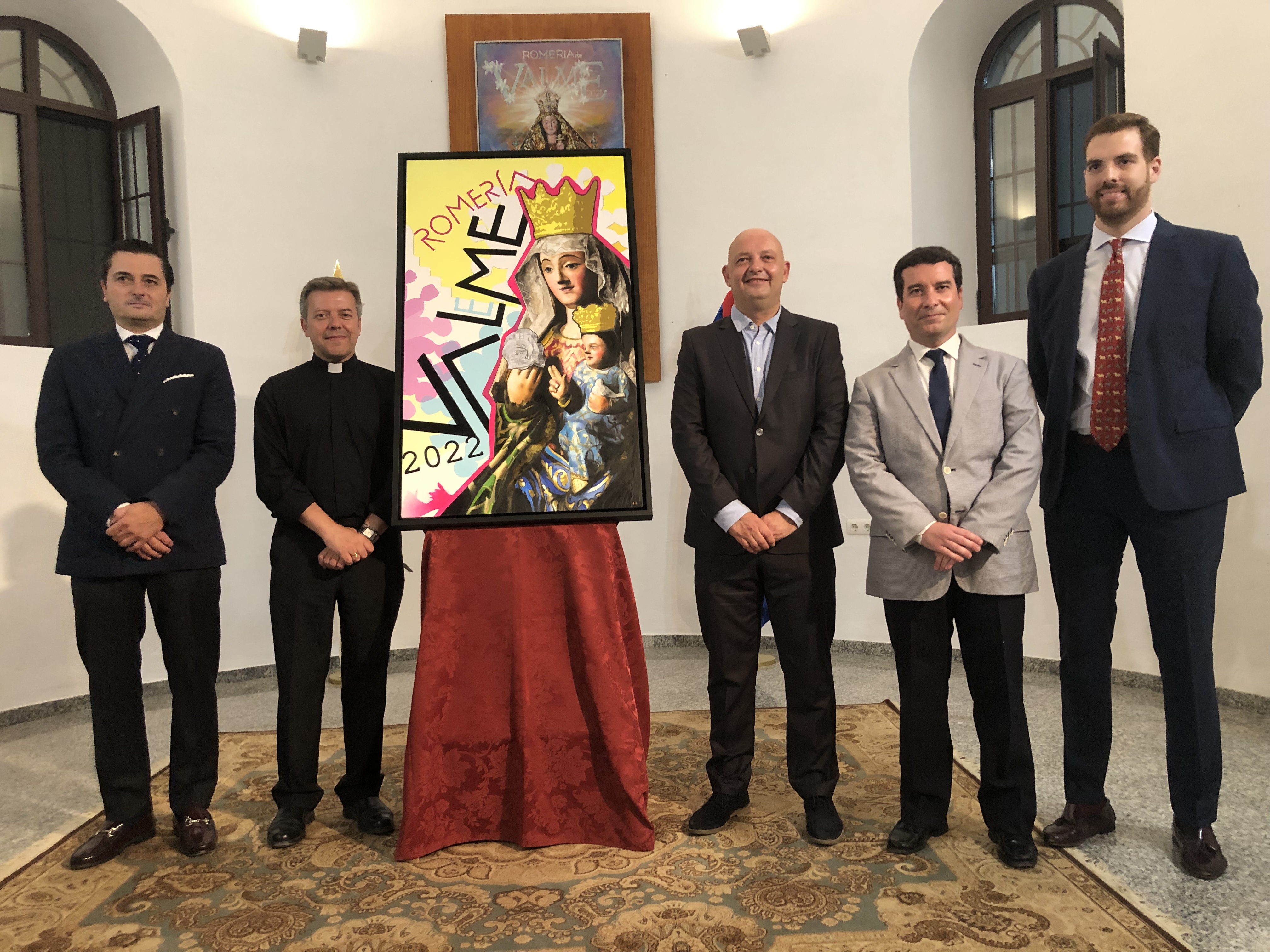 El artista sevillano Ricardo Gil aúna tradición y vanguardia en su colorido cartel anunciador de la Romería de Valme de 2022